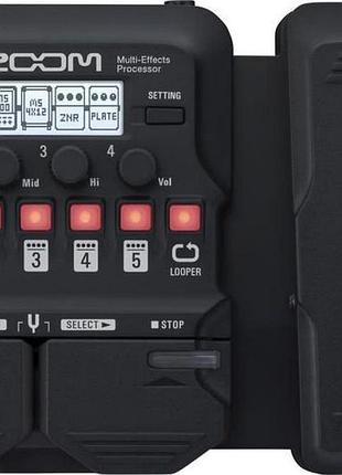 Гітарний процесор zoom g1x four black