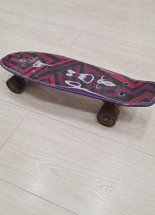 Яскравий та швидкий пеніборд на підшипниках abec-7   з колесами що світяться