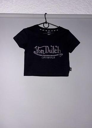 Футболка-топ жіноча von dutch