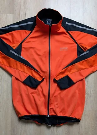 Велокуртка gore bike wear phantom windstopper зі знімними рукавами xl