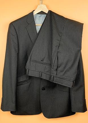 Чоловічий класичний костюм двійка aquascutum london оригінал шерсть розмір л