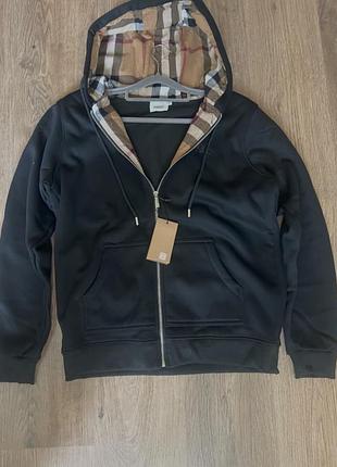 Zip hoodie burberry