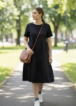 Сукня льон 46-48р