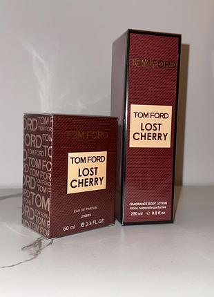 Лост черв🍒 набір парфумований ✨lost cherry 🍒 ✨ парфуми 60 мл+крем для тіла