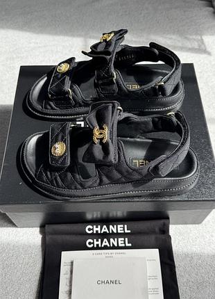 Босоніжки оригінал chanel dad 2025 року