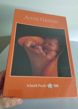 Новые в целлофане пазлы schmidt 500 деталей anne geddes "немоделья" (немеченица) пазлы