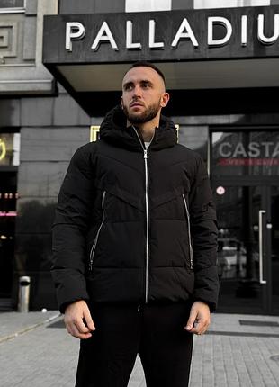 Чоловіча куртка еврозима демі чорна р. xl, xxl