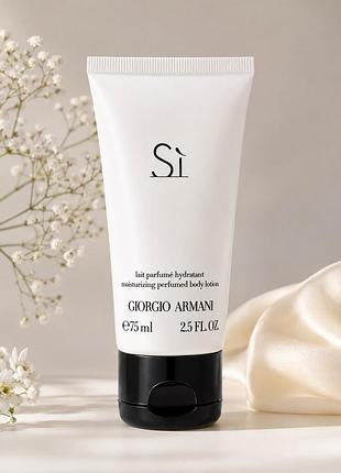 Body lotion armani si, original.