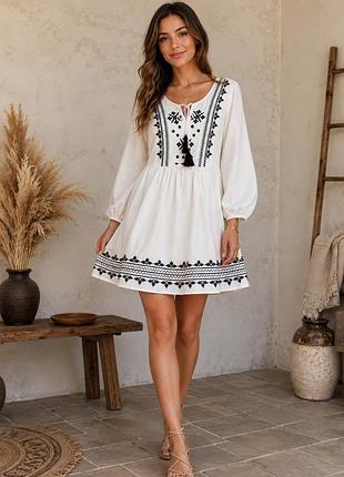Сукня вишиванка lee cooper р. s