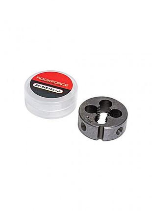 Плашка m10x1,5-ø30мм, в пластиковом футляре rockforce rf-die10x1,5