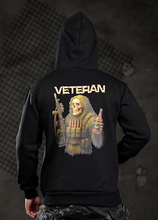 Мілітарі худі на флісі veteran вт5504