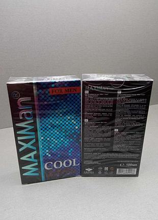 Б/у maximan cool aroma perfume 100 мл