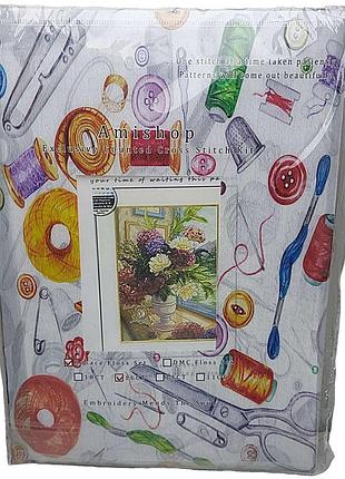 Б/у amishop 1pc 16ct summer bouquet