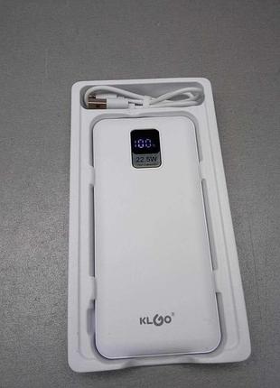 Універсальний зовнішній акумулятор повербанк б/у klgo kp-43 10000 mah