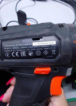 Шуруповерт б/у dnipro-m cd-12cx compact 2