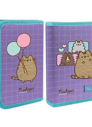 Пенал твердий yes одинарний без клапана pusheen summer hp-02