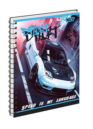 Зошит для записів а5/80 одинарна спіраль drift yes