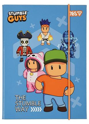 Папка для зошитів yes stumble guys в5 картонна