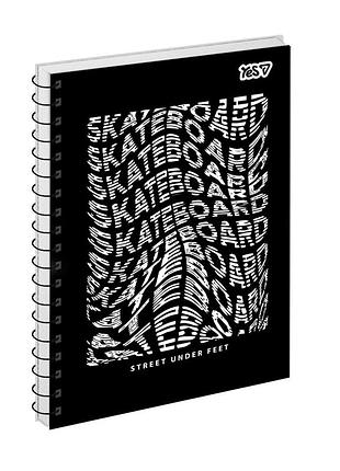 Зошит для записів а5/80 одинарна спіраль skate life yes