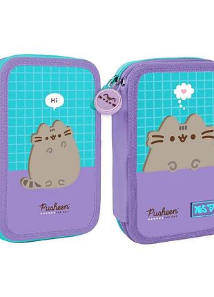 Пенал твердий yes подвійний pusheen summer hp-01