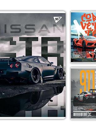 Зошит для записів yes sport car 48 а4 аркушів клітинка