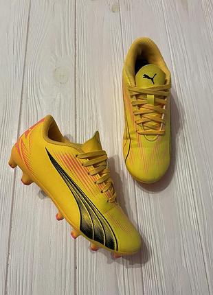 Детские копы бутсы puma + две пары гольфов