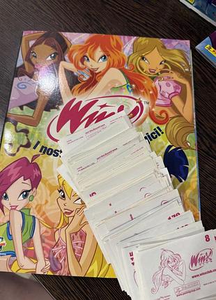 Наліпки winx  panini