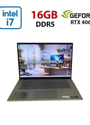 Игровой ноутбук б-класс dell inspiron 7630 / 16" (2560x1600) ips / intel core i7-13700hx (16 (24) ядер по 2.1 - 5.0 ghz) / 16 gb