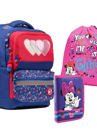 Школьный набор yes s-30 juno xs_collection "heart beat" 3 предм.