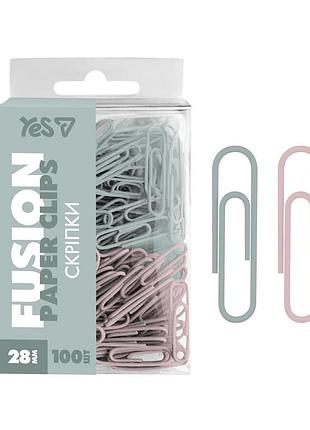 Скрепки yes fusion