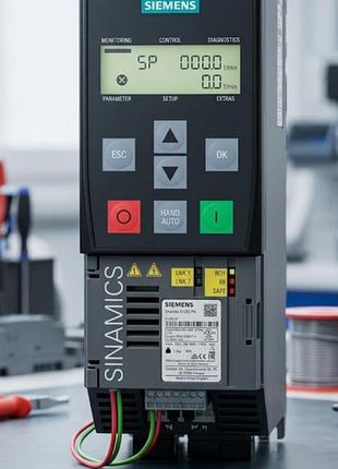 Частотний перетворювач siemens sinamics g120c dp 1.5 квт 380в (6sl3210-1ke14-3af2)
