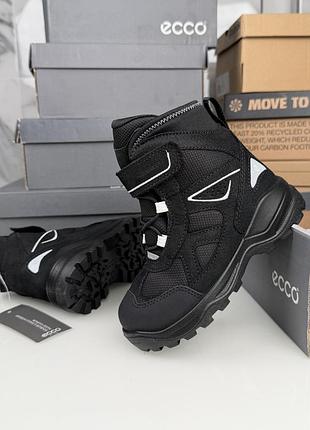 Детские зимние сапоги ecco snow mountain