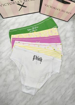 Хлопковые трусики cheeky. pink. victoria’s secret. оригинал 🇺🇸