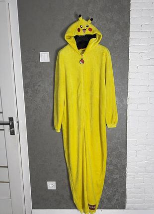 Плюшеве кігурумі з капюшоном пікачу , l-xl