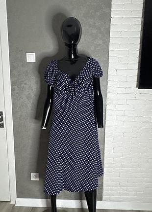Сукня в горох плаття . xxl 52р
