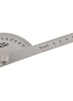 Угольник-транспортир mastertool 150 x 90 мм (30-3515)