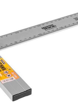 Угольник mastertool 300 мм алюминиевый (30-2300)
