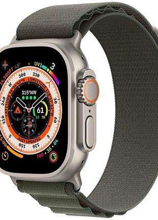 Ремешок alpine loop для apple watch 42(ser.1-3)/44/45/46/49mm (m/l) зеленый / green