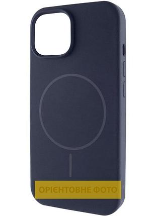 Чохол silk full protective (aa) no logo with magnetic fit для apple iphone 17 pro (6.3") темно-синій / midnight blue