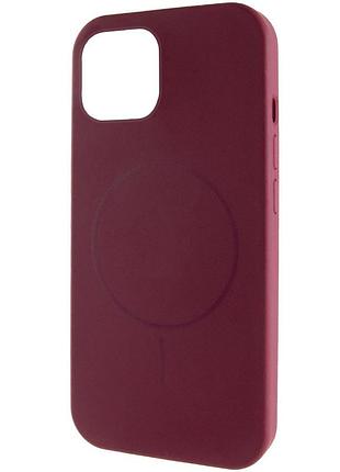 Чехол silk full protective (aa) no logo with magnetic fit для apple iphone 11 pro (5.8") бордовый / plum