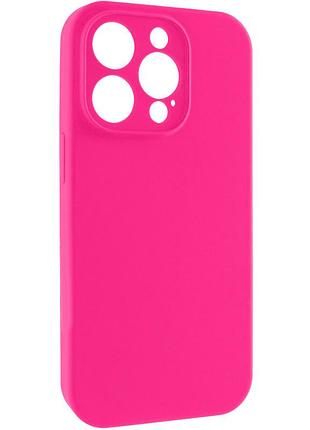 Чехол silk full camera protective (aa) no logo для apple iphone 13 pro max (6.7") розовый / barbie pink