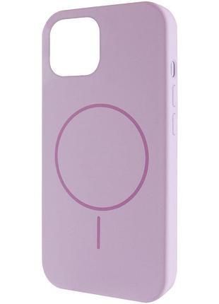 Чехол silk full protective (aa) no logo with magnetic fit для apple iphone 11 pro (5.8") сиреневый / lilac