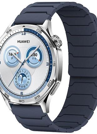 Ремінець dual-color magnetic для smart watch 22mm midnight blue
