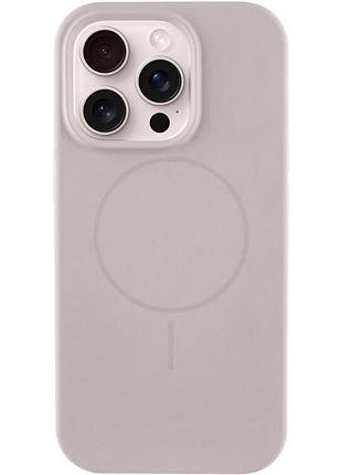 Чохол silk full protective (aa) no logo with magnetic fit для apple iphone 16 (6.1") сірий / lavender