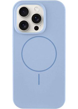 Чехол silk full protective (aa) no logo with magnetic fit для apple iphone 13 pro (6.1") голубой / lilac blue