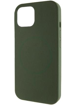Чохол silk full protective (aa) no logo with magnetic fit для apple iphone 11 (6.1") зелений / cyprus green