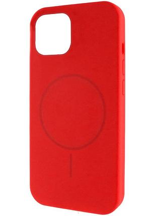 Чехол silk full protective (aa) no logo with magnetic fit для apple iphone 11 (6.1") красный / red