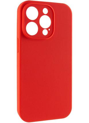 Чохол silk full camera protective (aa) no logo для apple iphone 13 pro max (6.7") червоний / red