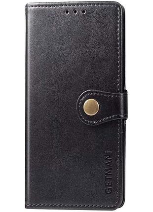 Кожаный чехол-книжка getman gallant (pu) для xiaomi redmi 5 plus / redmi note 5 (single camera) черный