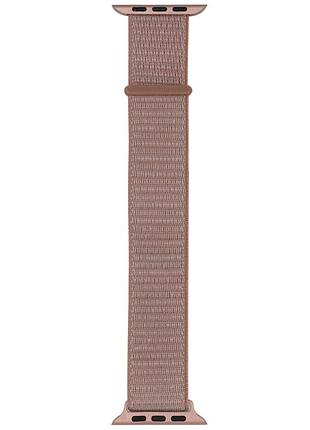 Ремінець nylon для apple watch 38/40/41/42mm(ser.10) rose / pink